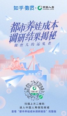 中國人壽攜手知乎開展&ldquo;都市養(yǎng)娃成本調(diào)研&rdquo; 助力家長朋友成為&ldquo;育兒遠(yuǎn)見者&rdquo;